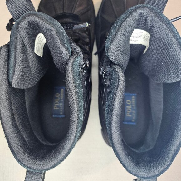 Polo Ralph Lauren Men's Black Delton Boots - Size 10.5 - Picture 7 of 9